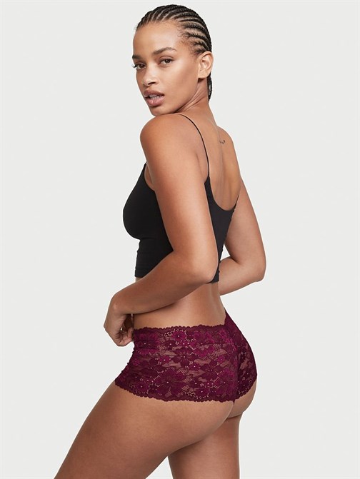 Body By Victoria Dantel Sexy Shortie Külot
