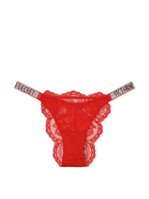 Bombshell Işıltılı Dantelli Brazilian Külot