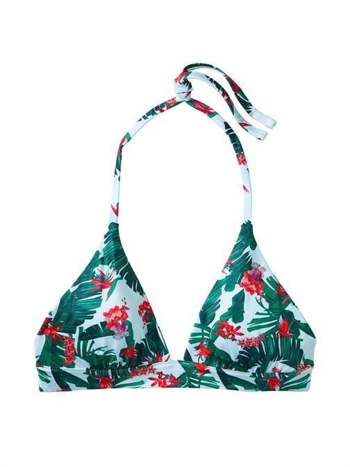 Boyundan Bağlamalı Push-Up Bikini Üstü