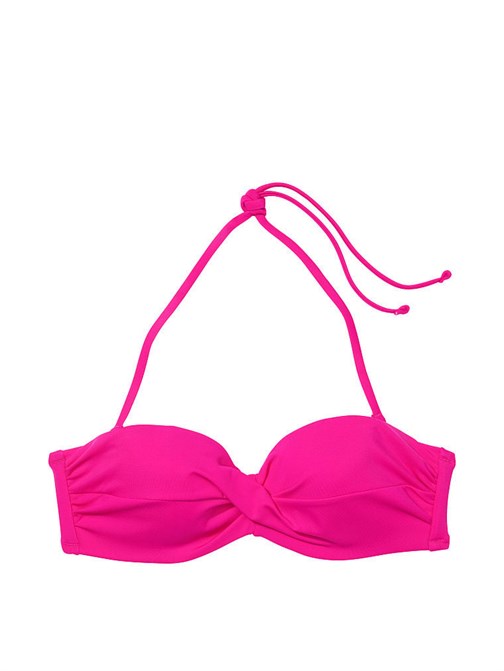 Büzgülü Askısız Bikini Üstü