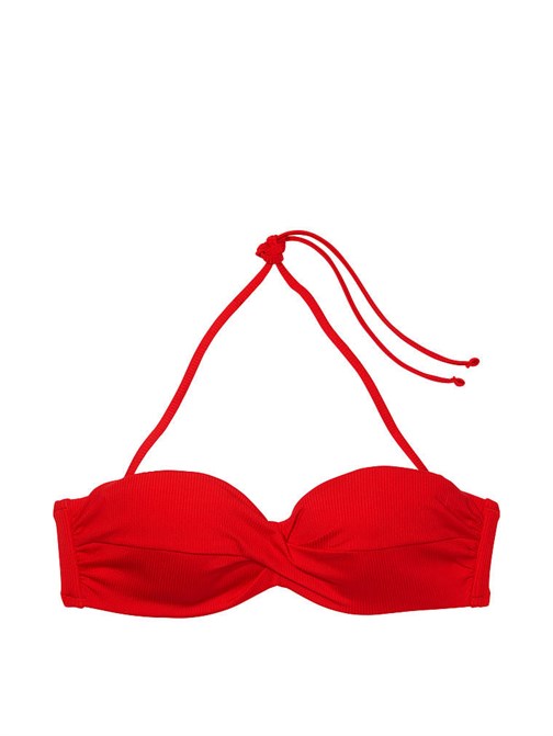 Büzgülü Askısız Bikini Üstü