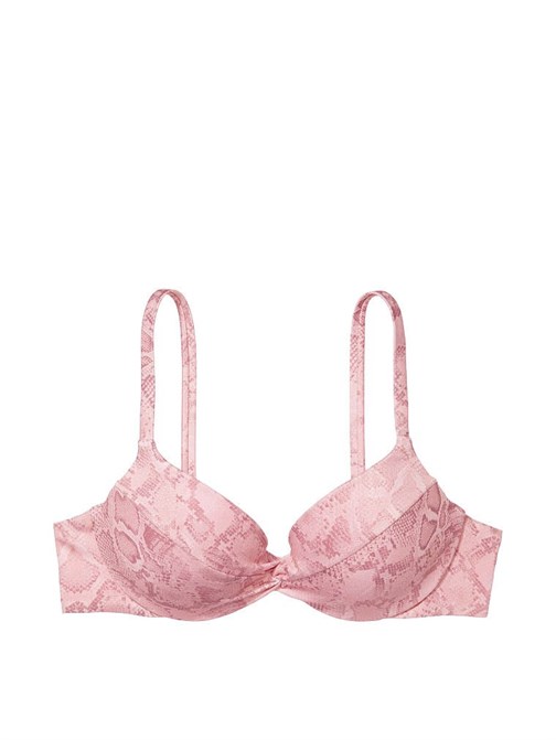 Büzgülü Çıkarılabilir Push-Up Bikini Üstü