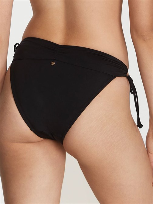 Büzgülü Işıltılı Klasik Bikini Altı