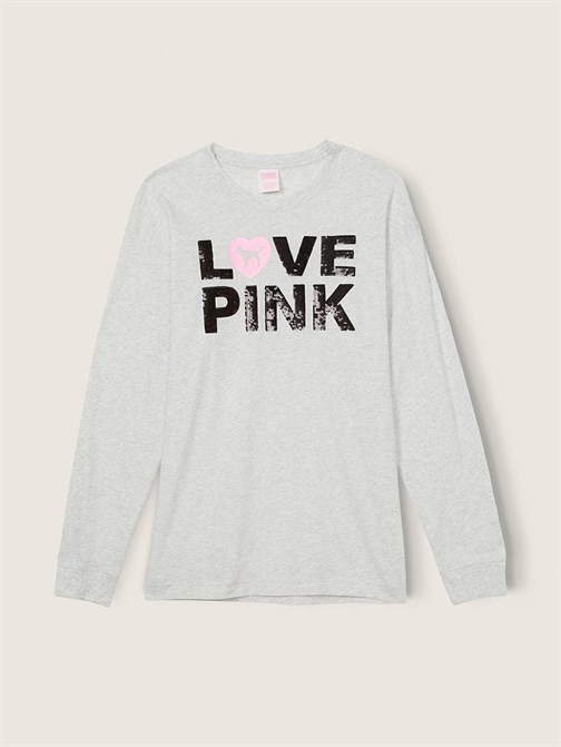 Campus Pamuklu Uzun Kollu T-Shirt