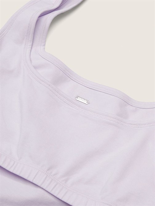 Cotton Contour Crop Tank Top