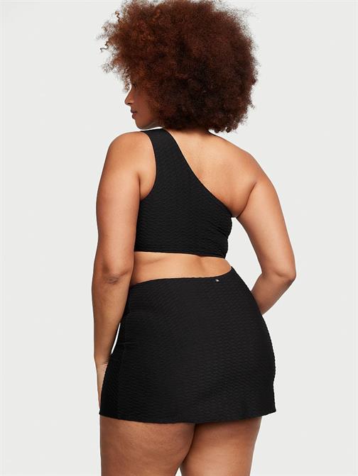 Cut-Out Detaylı Etekli Mayo
