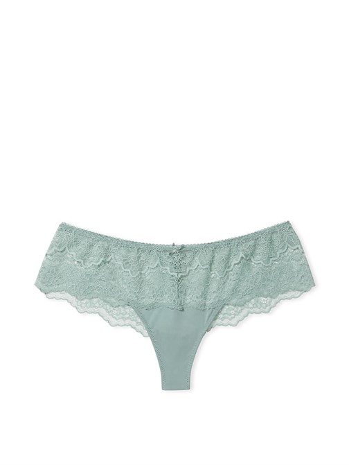 Dantel Detaylı Pürüzsüz Hipster Tanga Külot