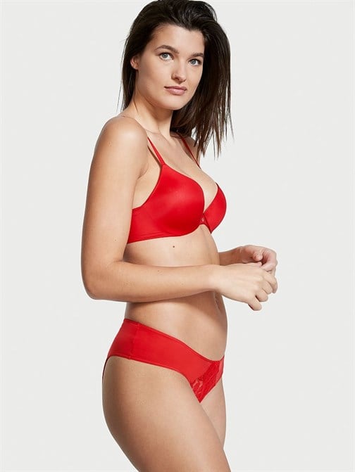 Dantelli Ağsız Cheeky Külot