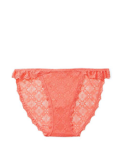 Dantelli Askılı Bikini Külot