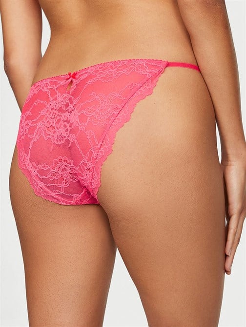 Dantelli Askılı Bikini Külot