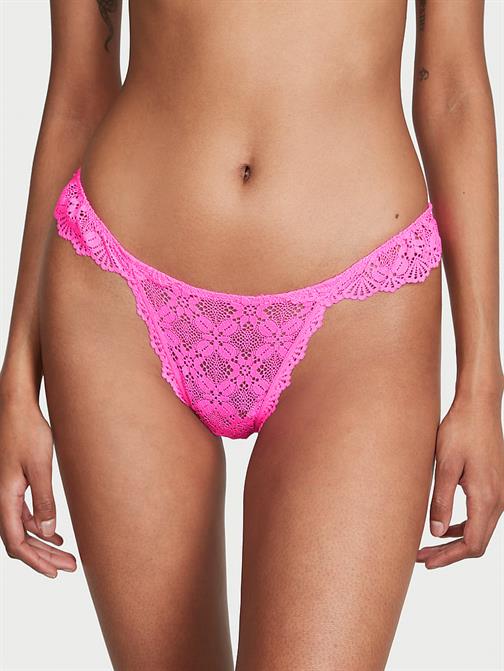 Dantelli Askılı Bikini Külot