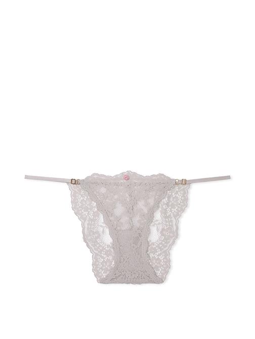 Dantelli Ayarlanabilir Askılı Bikini Külot