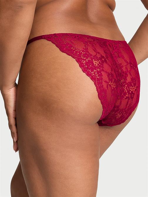 Dantelli Ayarlanabilir Askılı Bikini Külot