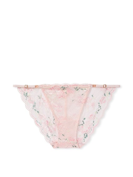 Dantelli Ayarlanabilir Askılı Bikini Külot