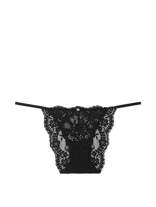 Dantelli Ayarlanabilir Askılı Bikini Külot