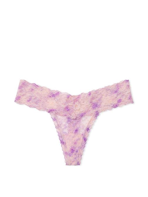 Dantelli Bağcıklı Tanga