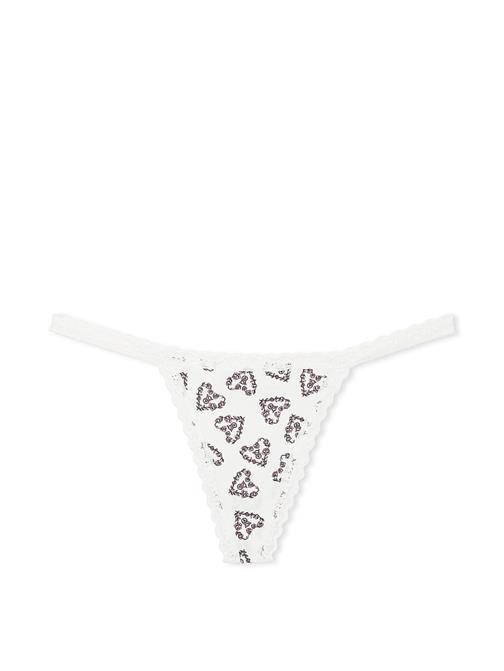 Dantelli Pamuklu V-String Külot