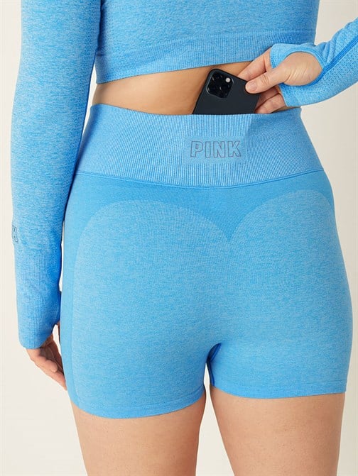 Dikişsiz Shortie Spor Şort