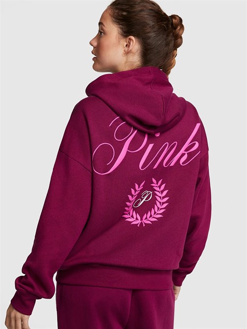 Everyday Fermuarlı Kapüşonlu Polar Sweatshirt