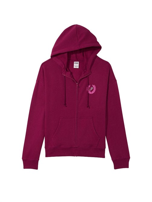 Everyday Fermuarlı Kapüşonlu Polar Sweatshirt