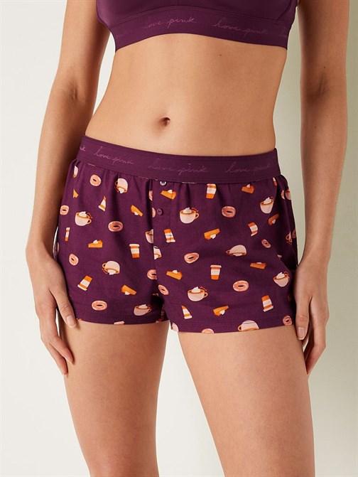 Flanel Şort Pijama