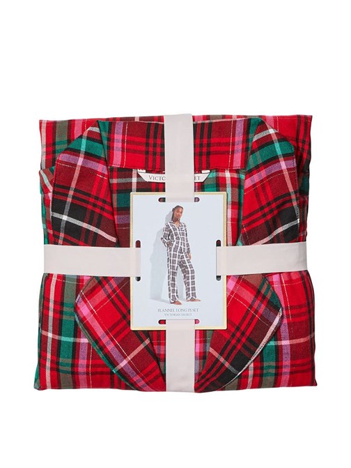 Flanel Uzun Pijama Takımı