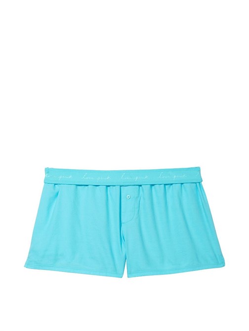Flannel Boxy Pajama Shorts