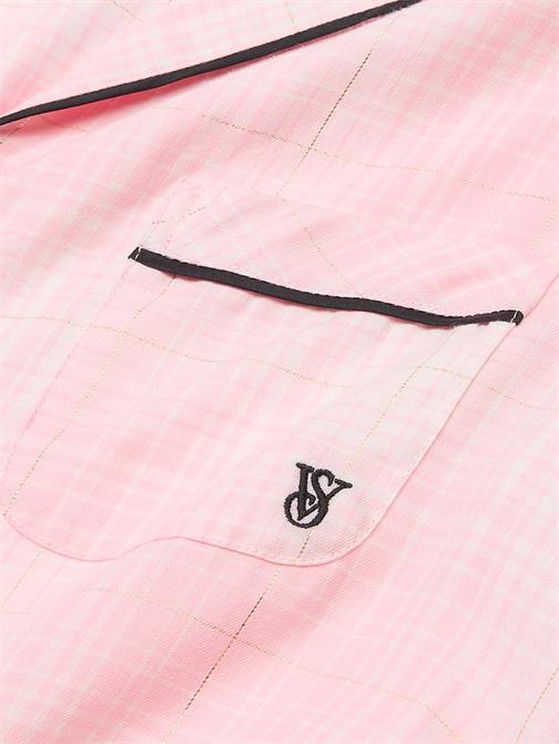 Flannel Şortlu Pijama Takımı