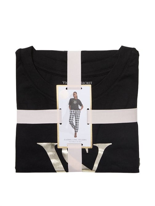 Flannel Tişört Jogger Tee-Jama Takımı