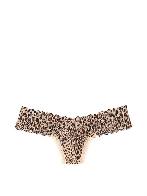 Floral Lace Thong Panty