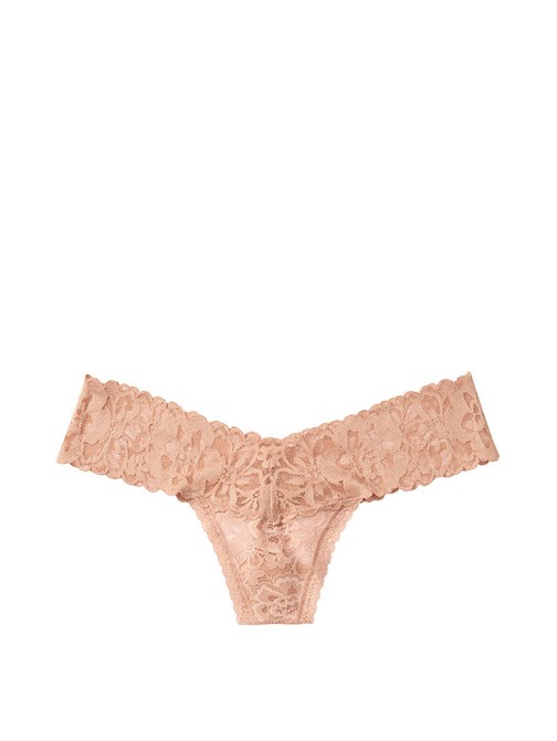 Floral Lace Thong Panty