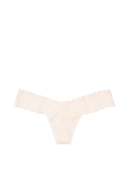Floral Lace Thong Panty