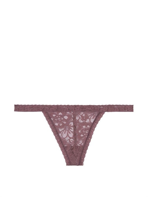 Floral Lace V-string Panty