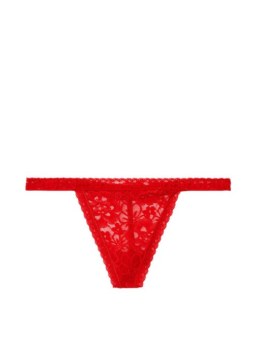 Floral Lace V-string Panty