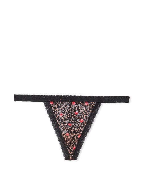 Floral Lace V-string Panty