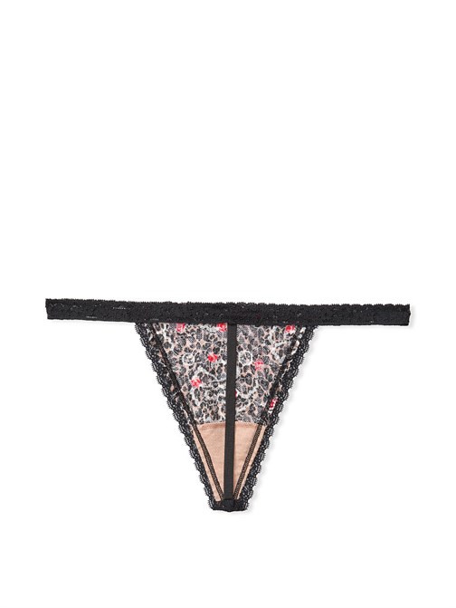 Floral Lace V-string Panty