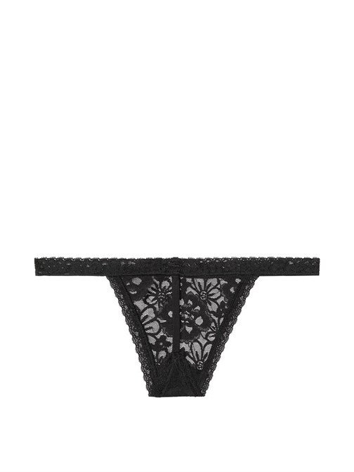 Floral Lace V-string Panty