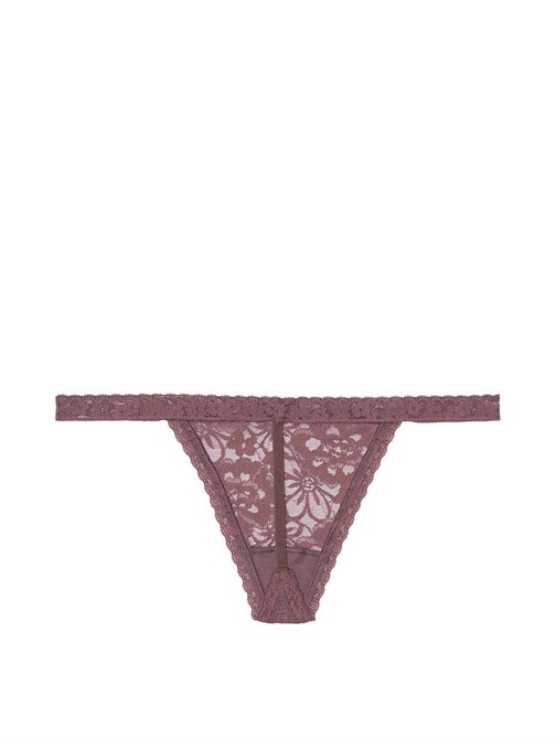 Floral Lace V-string Panty