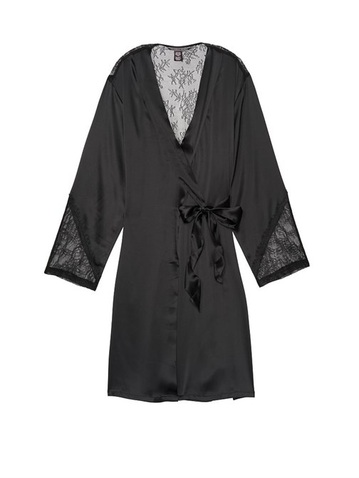 Fransız Dantel Kimono Sabahlık