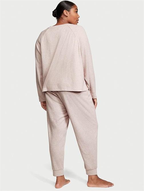 Glow Waffle Henley Jogger Takımı