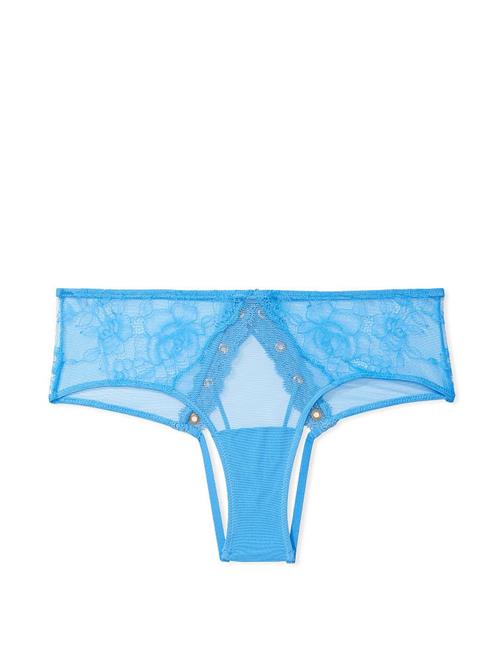 Gül Dantelli Arkası Açık Cheeky Külot