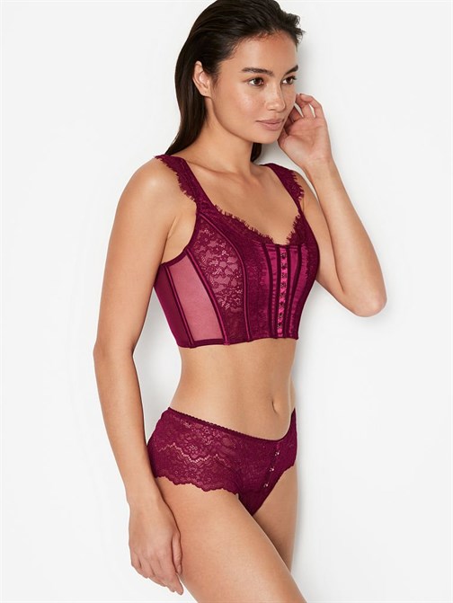 Hook & Eye Lace Hipster Thong