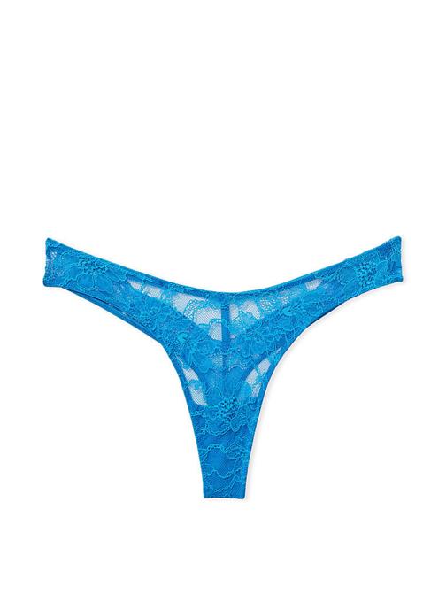 Işıltılı Askılı Cut-Out Detaylı Dantelli Tanga