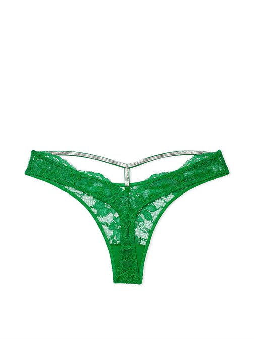 Işıltılı Askılı Cut Out Detaylı Tanga