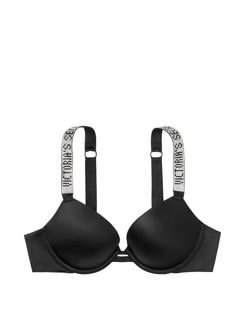 Işıltılı Askılı Push-up Sütyen