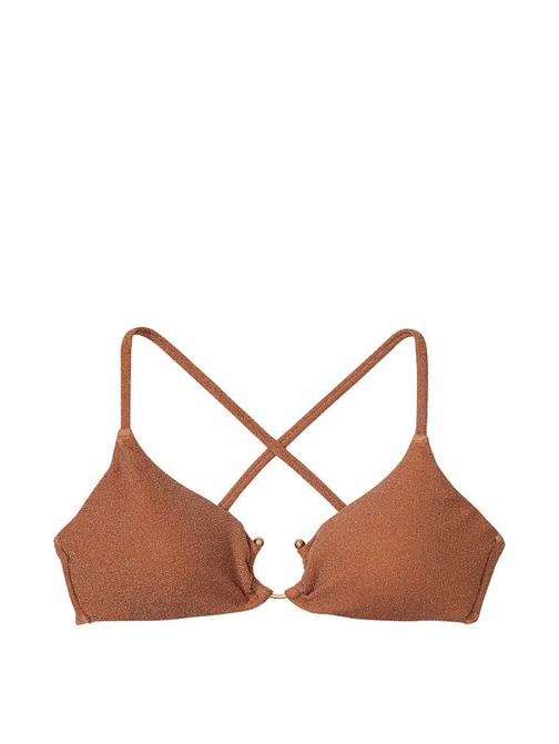 Işıltılı Bralet Bikini Üstü