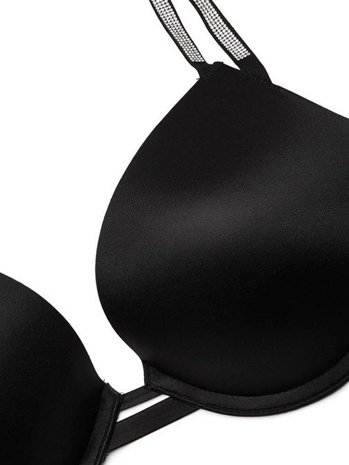 Işıltılı Çift Askılı Push-Up Sütyen