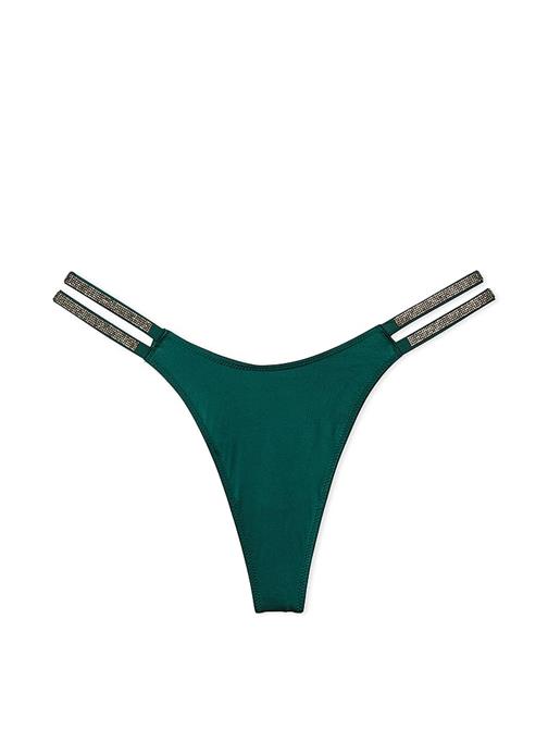 Işıltılı Çift Askılı Smooth Tanga