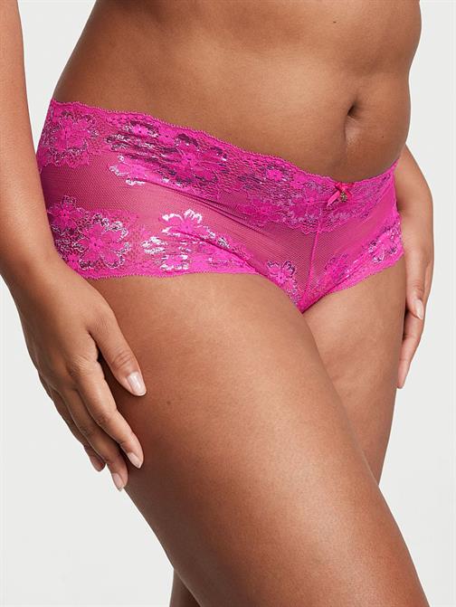 Işıltılı Dantel Boyshort Külot