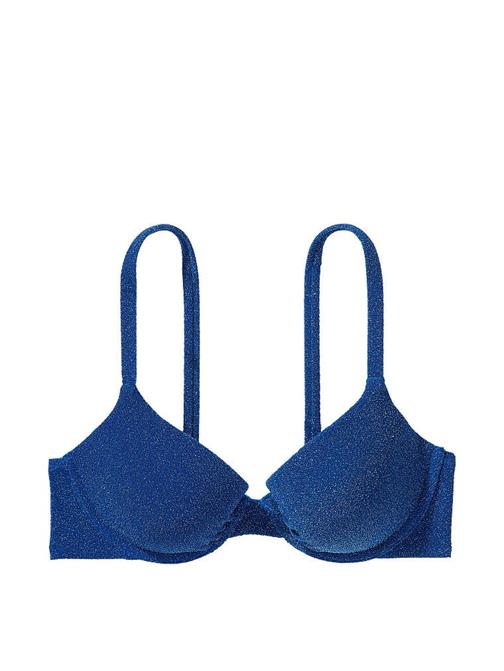 Işıltılı Icon Push-Up Bikini Üstü